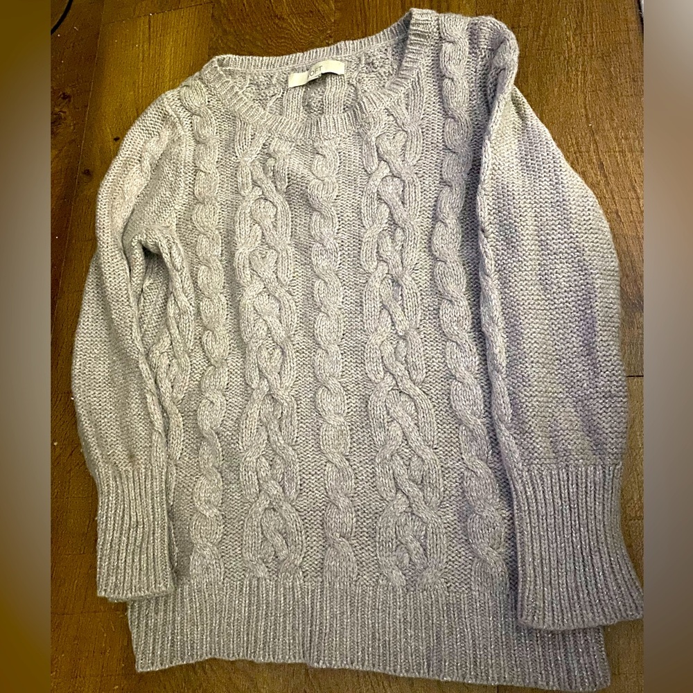 Loft sweater with sparkle